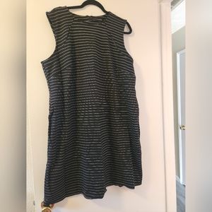 Size 26 Ashley Stewart Black & White Dress